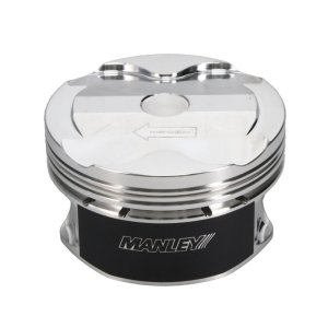 Ford Coyote Engine Piston - Manley Performance - Platinum Ext Duty, 6.75cc Dish, 3.672in Bore, 12:1 CR, 22mm Pin - `18-`27